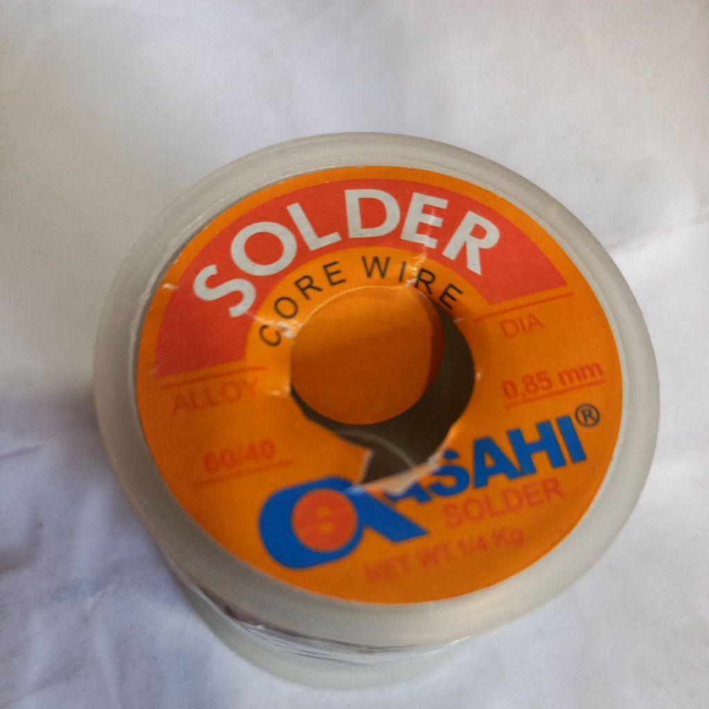 Jual TIMAH ASAHI BESAR 0.85MM 60/40 250gram9 | Shopee Indonesia