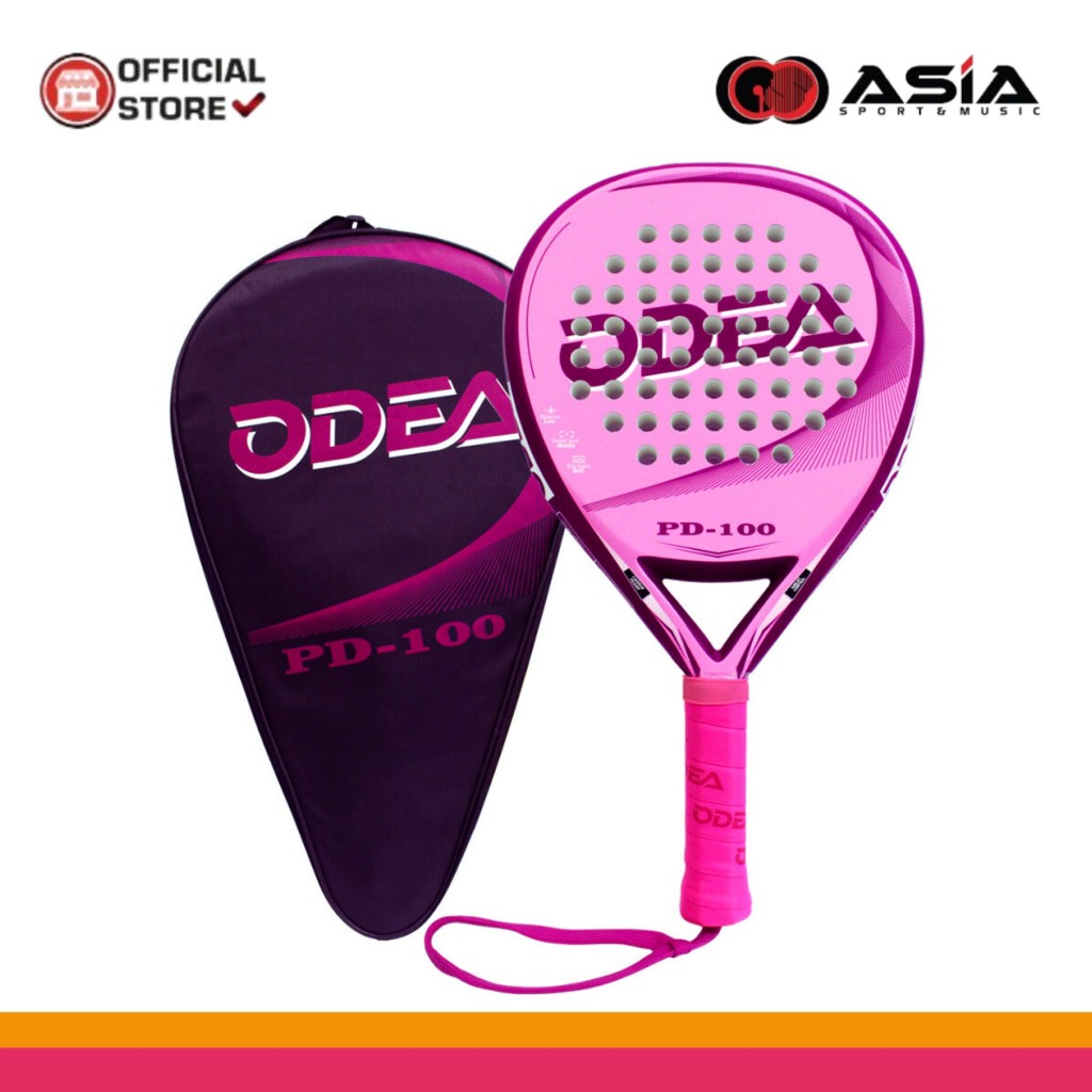 Jual Racket Padel Odea Fiber PD-100 + Bag | Raket Padel Karbon Fiber ...