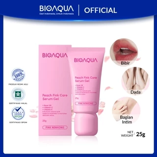 BIOAQUA Nenhong Cream 25g Warm Gentle Pink Nenhong Lip Serum Pemerah Bibir Serum Bibir Untuk Bibir Hitam