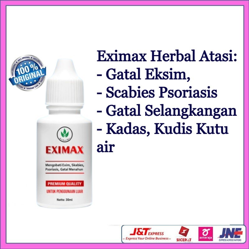 Jual Eximax Herbal Atasi Gatal Eksim, Gatal Selangkangan Kadas, Kudis ...