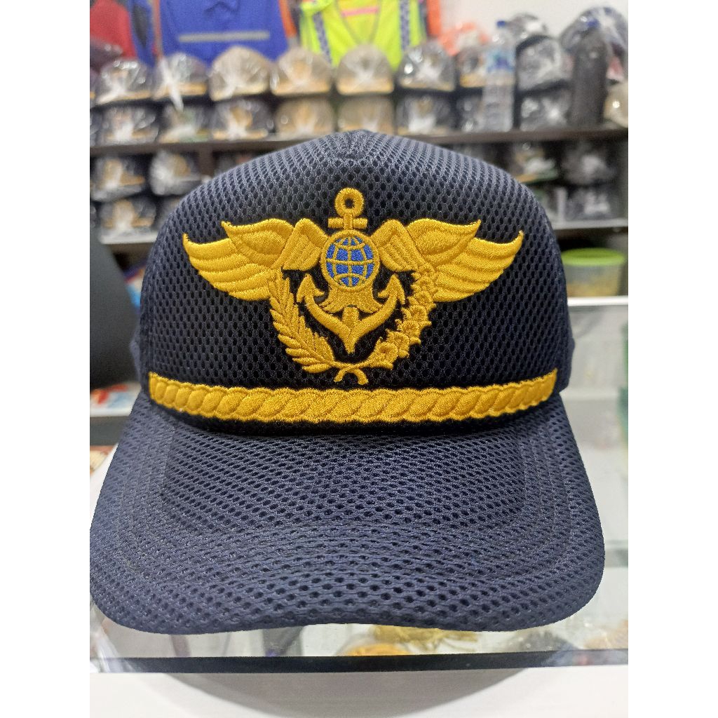 Jual TOPI JARING WING DISHUB LIS KUNING | Shopee Indonesia