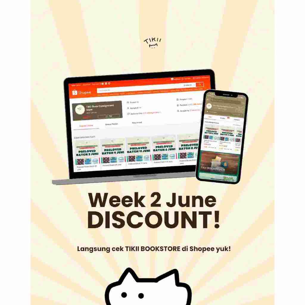 Jual Discounted Book Week #2 - June | Shopee Indonesia
