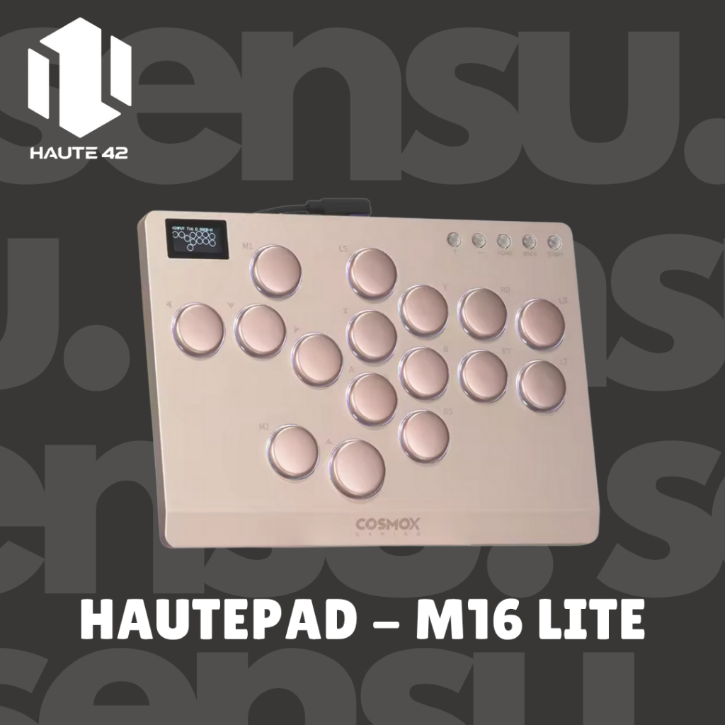 Jual Haute42 Leverless Hitbox Haute Pad M16 LITE | Shopee Indonesia