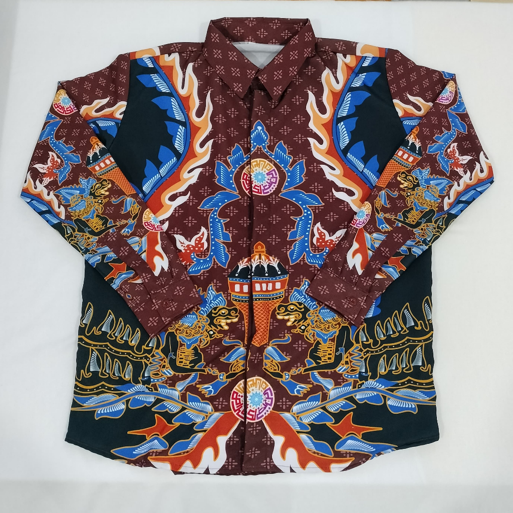 Jual Custom Batik Malang SATUAN - Custom Kemeja Fullprint - Custom ...