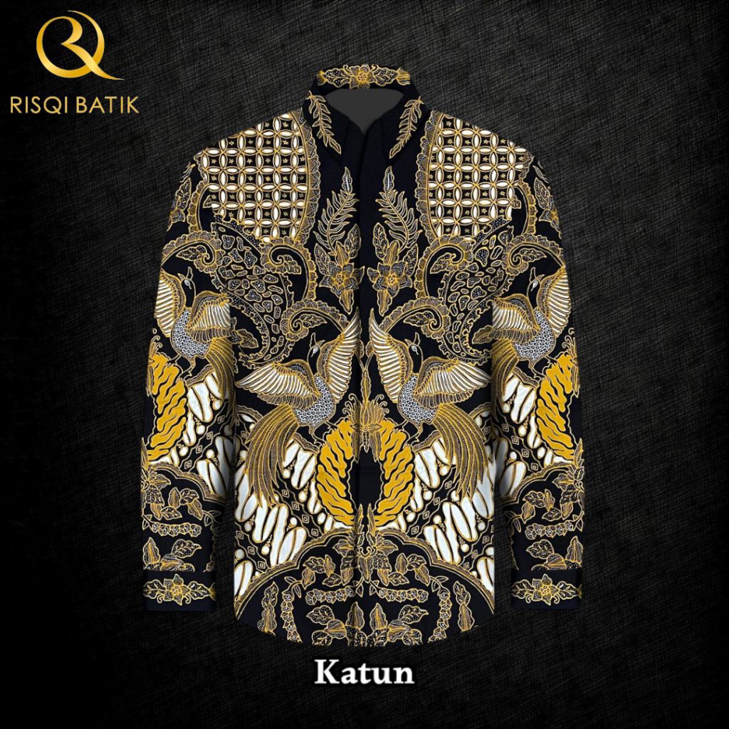 Jual Kain Batik Tulis Katun Polos - Pola Kemeja Batik Pria Lengan ...