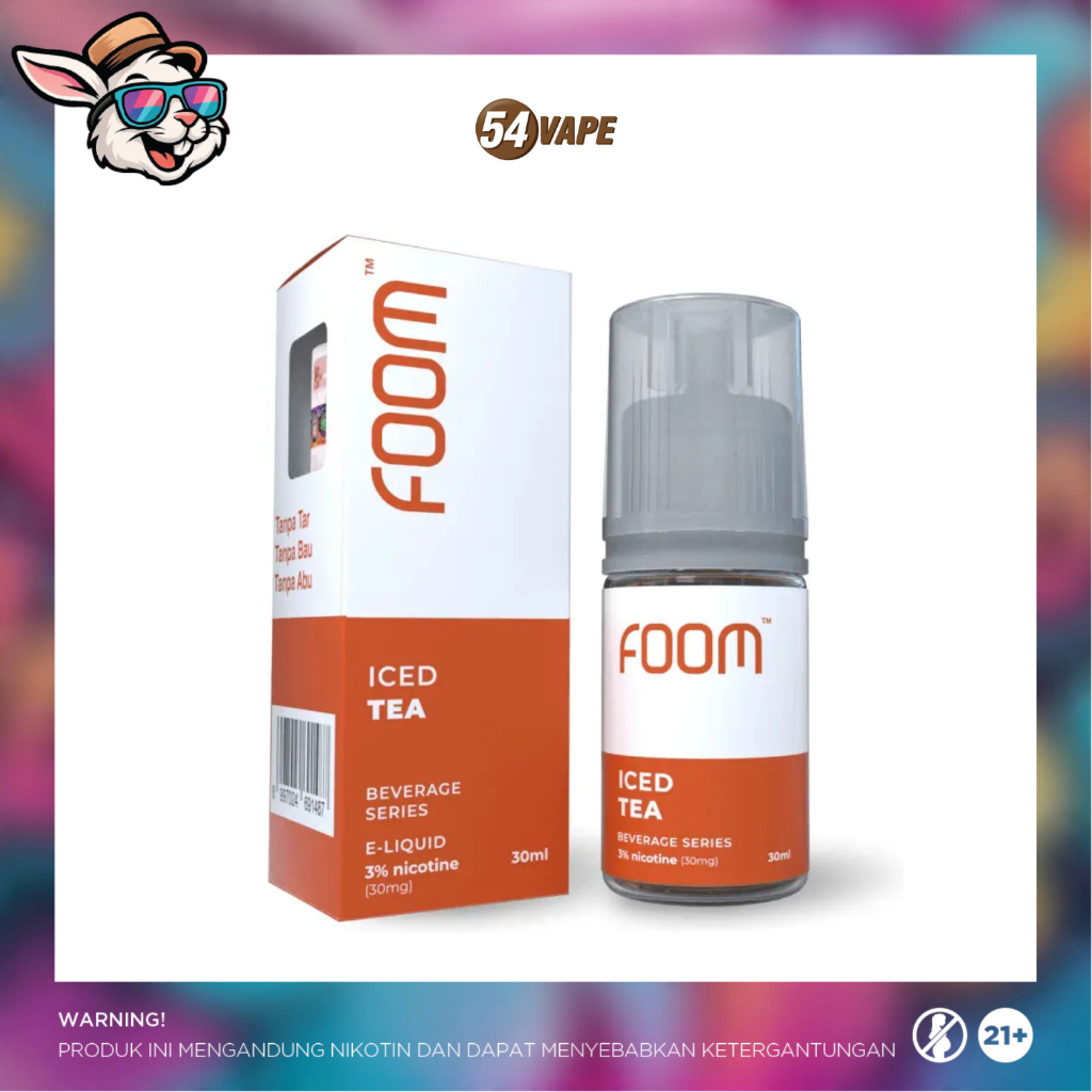 Jual FOOM Iced Tea Beverage Series Saltnic 30ML | Shopee Indonesia