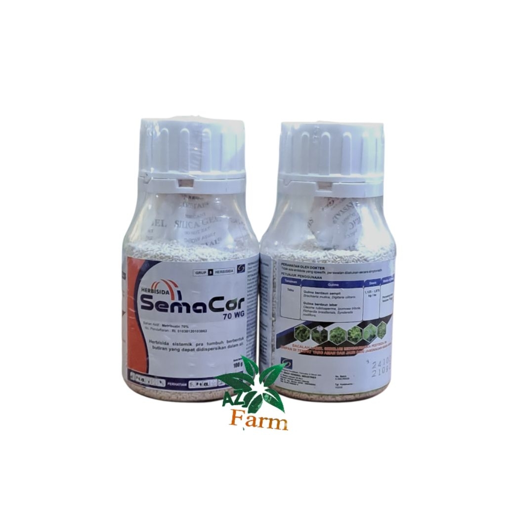 Jual SEMACOR 100GR herbisida selektif untuk rumput WORTEL KENTANG ...