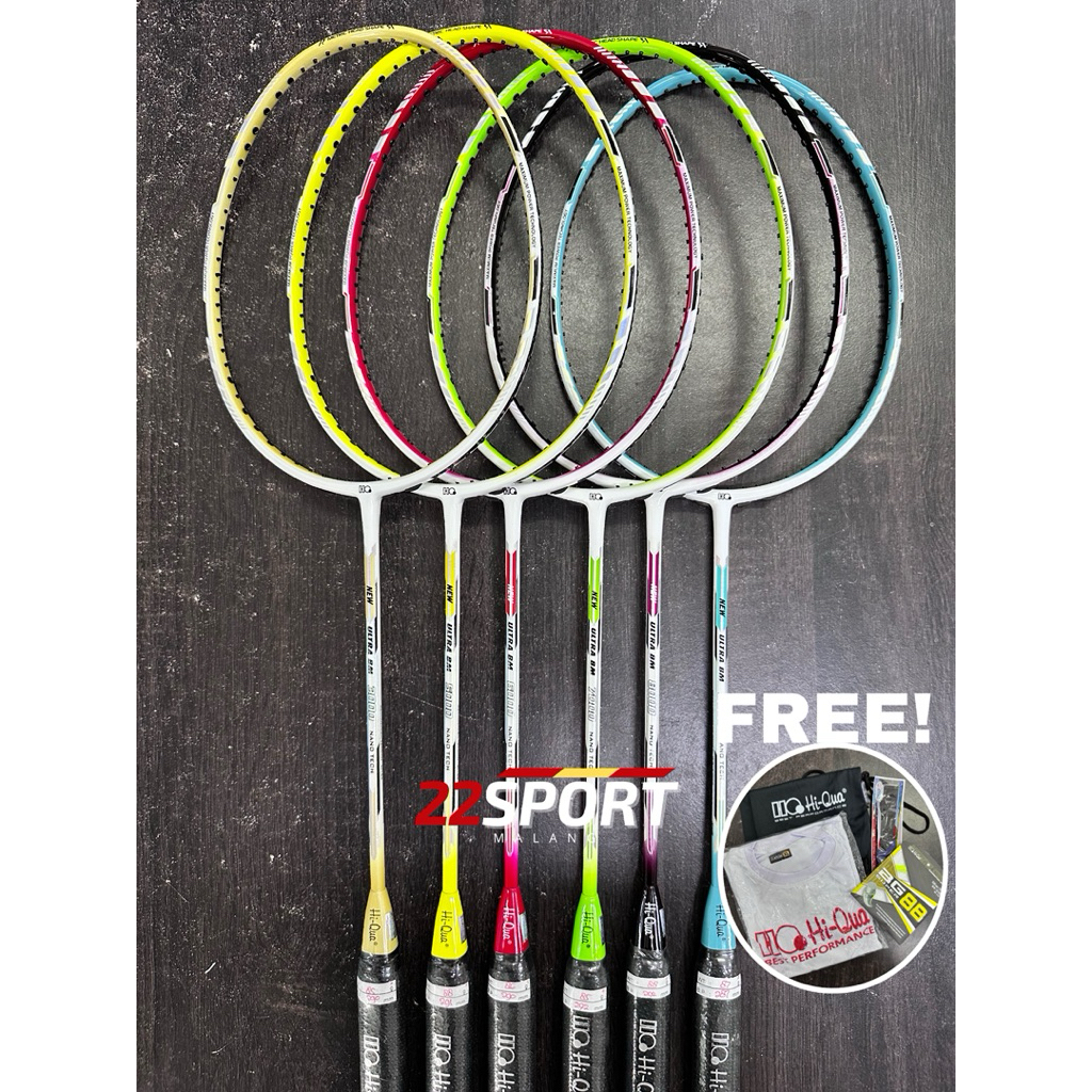 Jual SALE! Raket Badminton Hiqua HQ Hi-Qua New Ultra BM 3000 5000 6000 ...