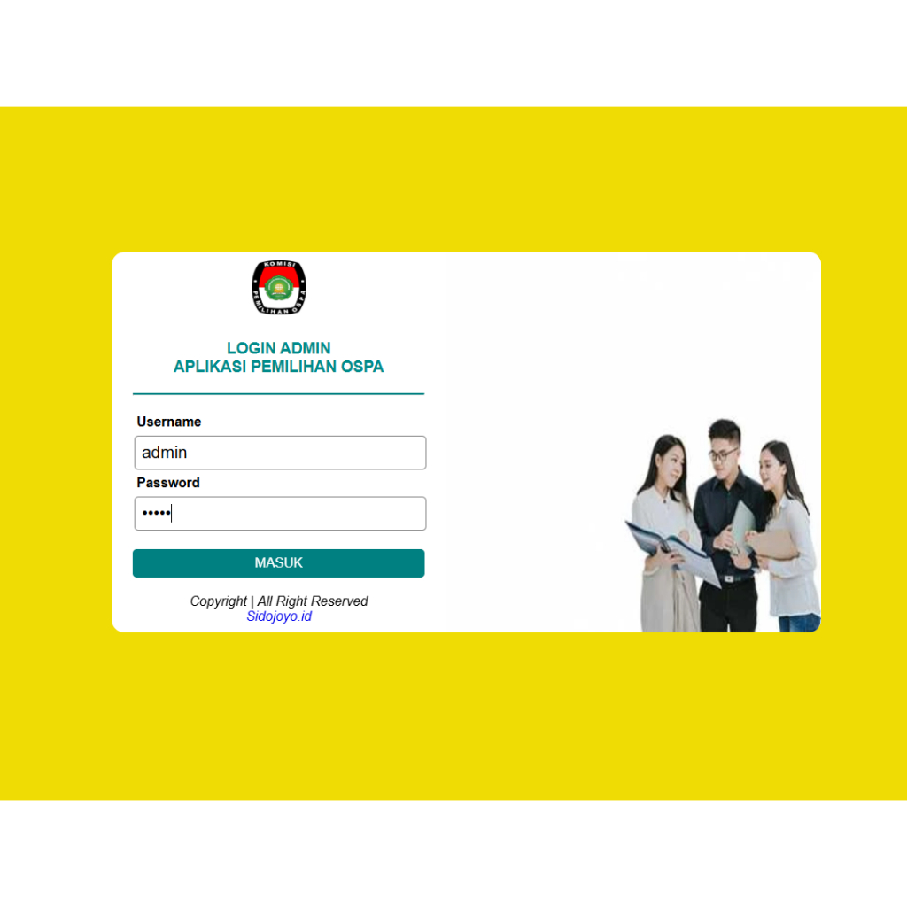 Aplikasi pemilihan Osis