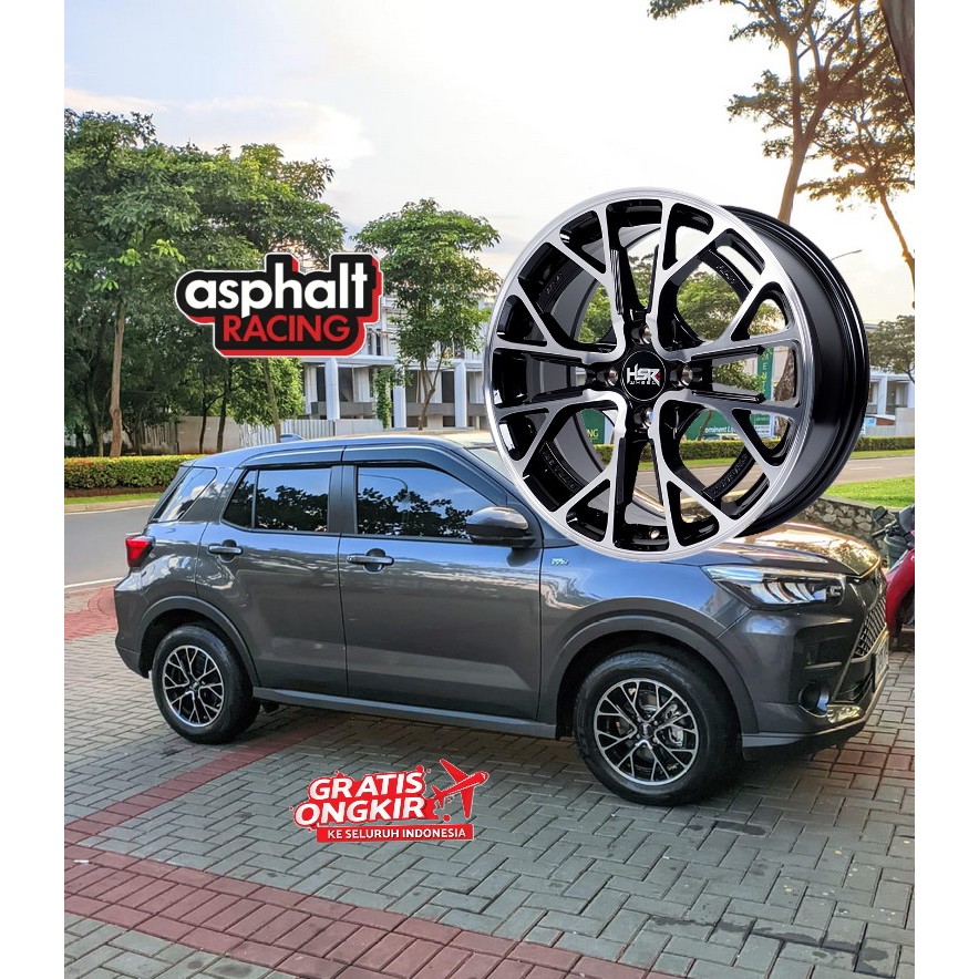 Jual VELG MOBIL RAIZE RING 16 HSR FE01 PCD 4X100 LEBAR 7 ET 42 R16 ...
