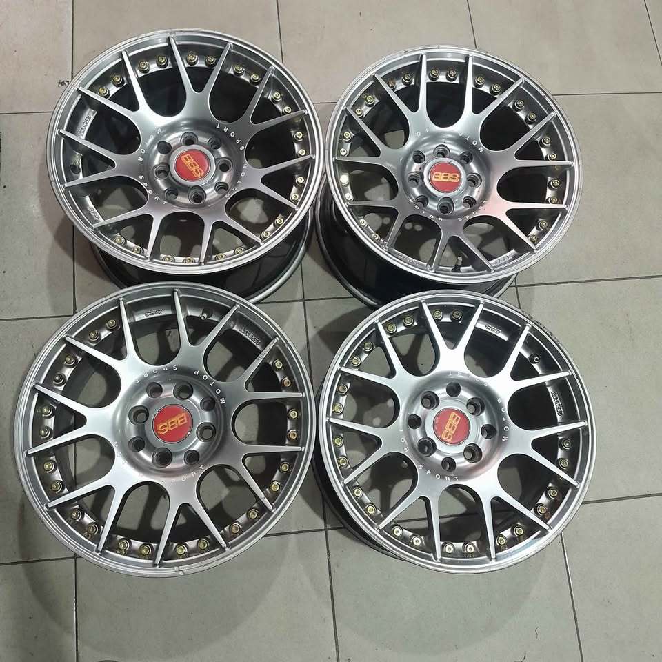 Jual VELG MOBIL RACING BBS RING 15 LEBAR 7/8 PCD 4x100, 4x114 ET35 BRIO ...