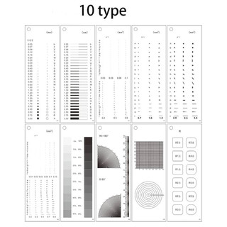 Jual Alat Ukur Penggaris Lab Mikroskop Dot Point Gauge Stain 10PCS/Set ...