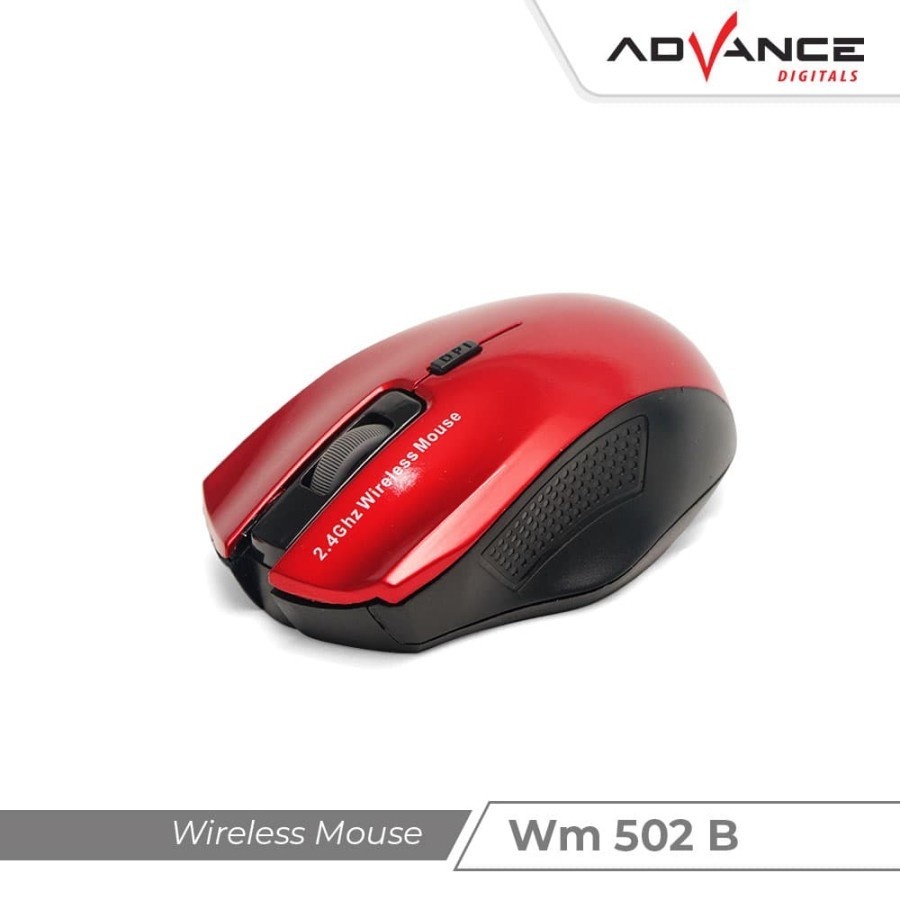 Jual Mouse Wireless Advance WM502 B / Advan WM502B | Shopee Indonesia