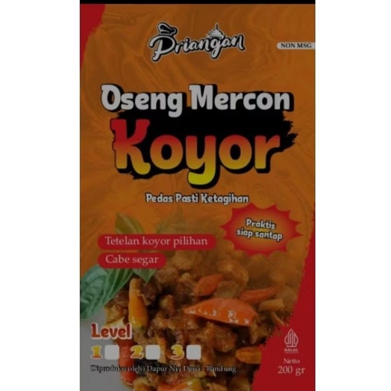 Jual Oseng Mercon Koyor | Shopee Indonesia