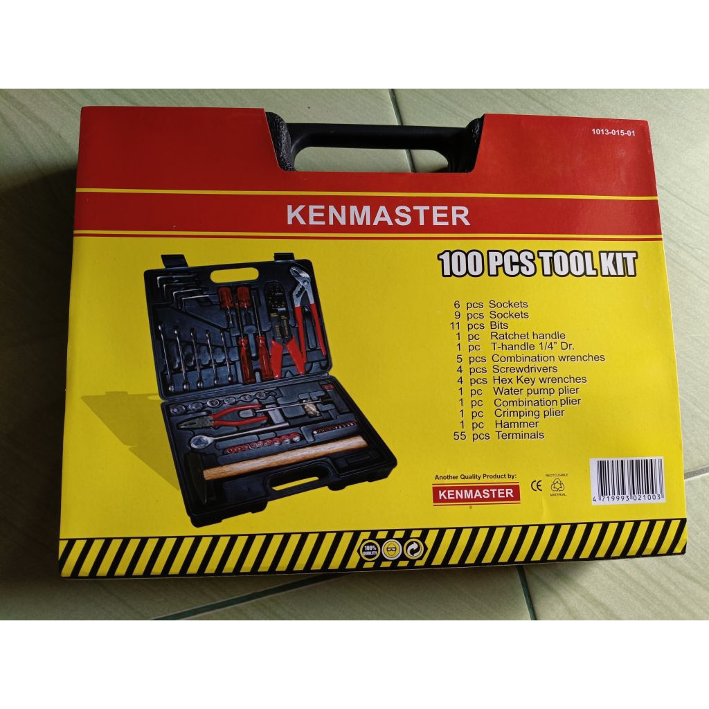 Jual KENMASTER TOOL KIT SET ISI 100 PCS | Shopee Indonesia