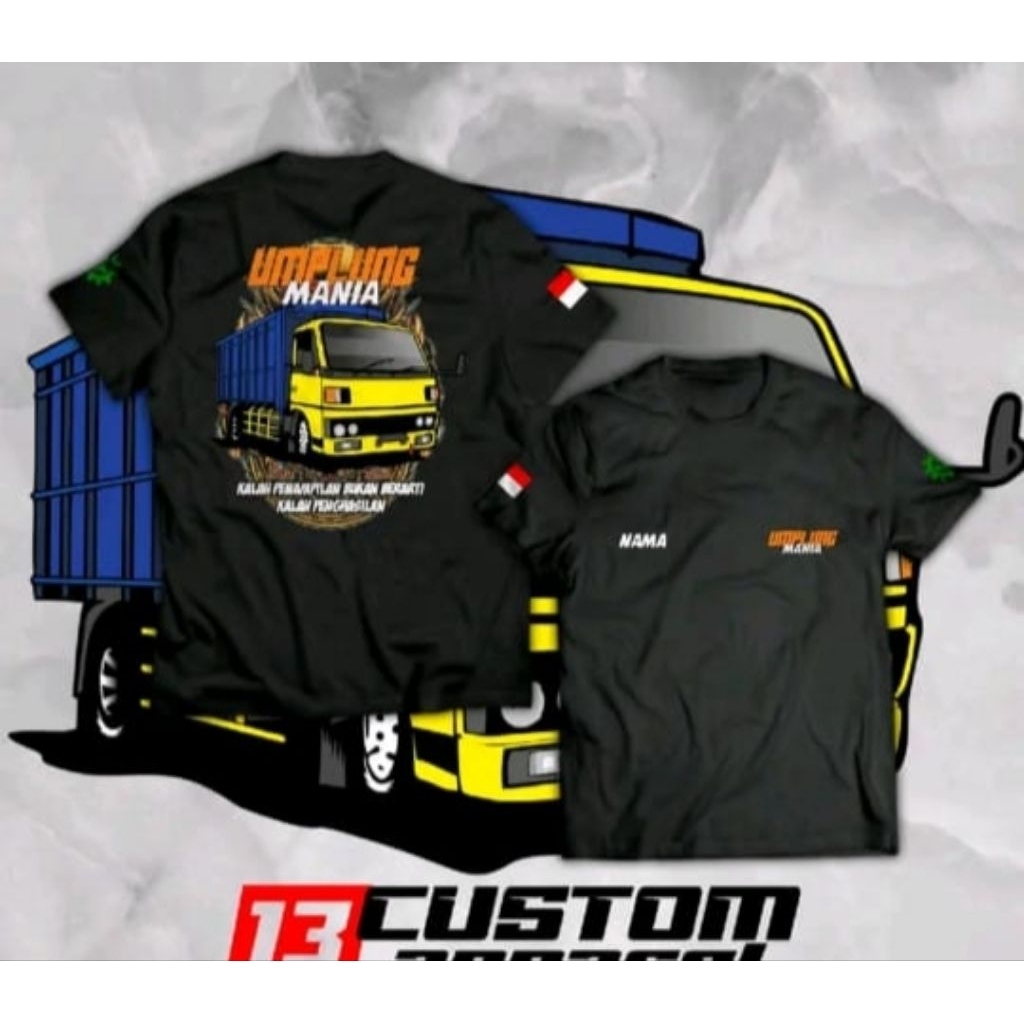 Jual Kaos Truck Umplung Mania Free Nama Dada - Driver Truck Indonesia ...