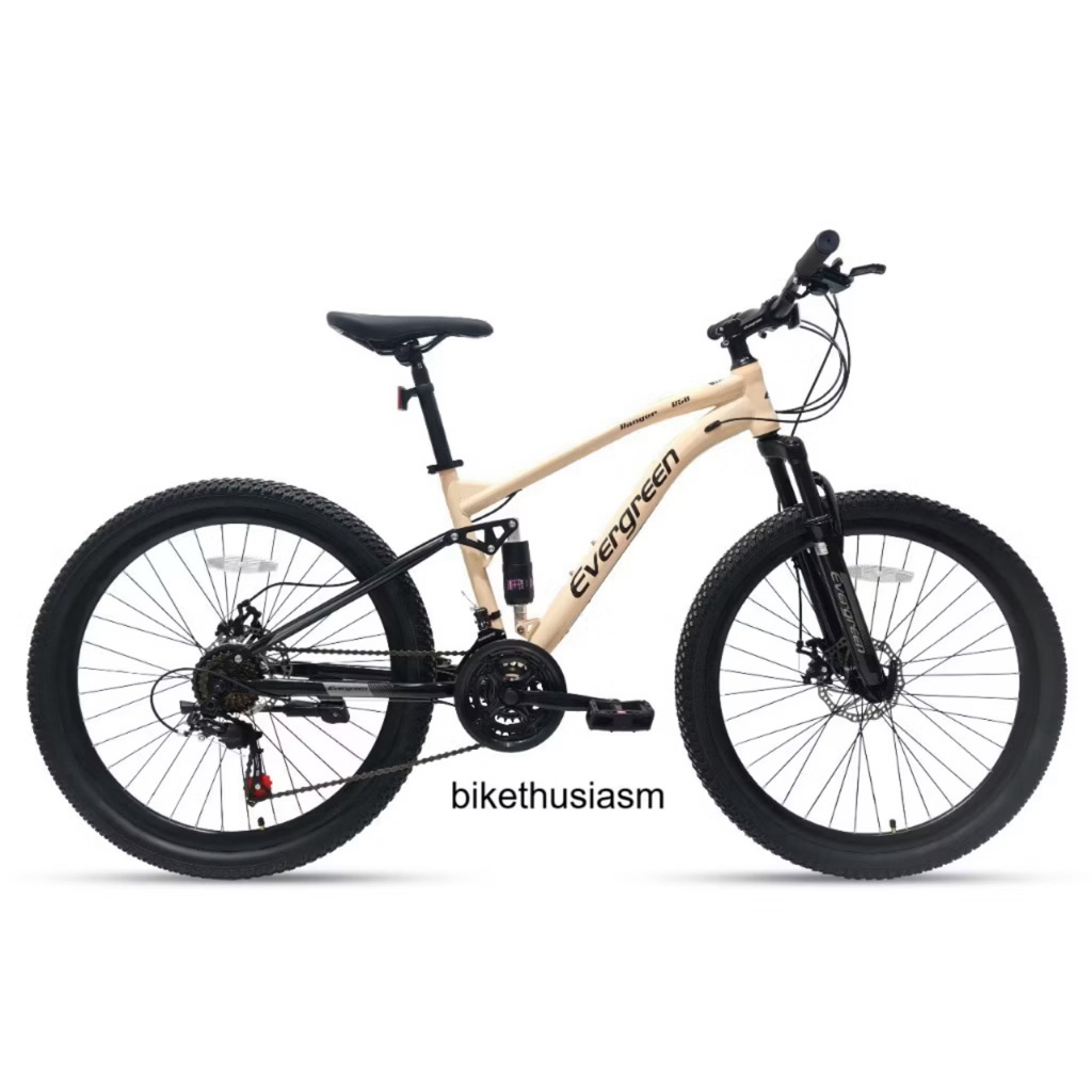 Jual Sepeda Gunung MTB 26 Inch Evergreen Ranger R50 Full Suspension ...