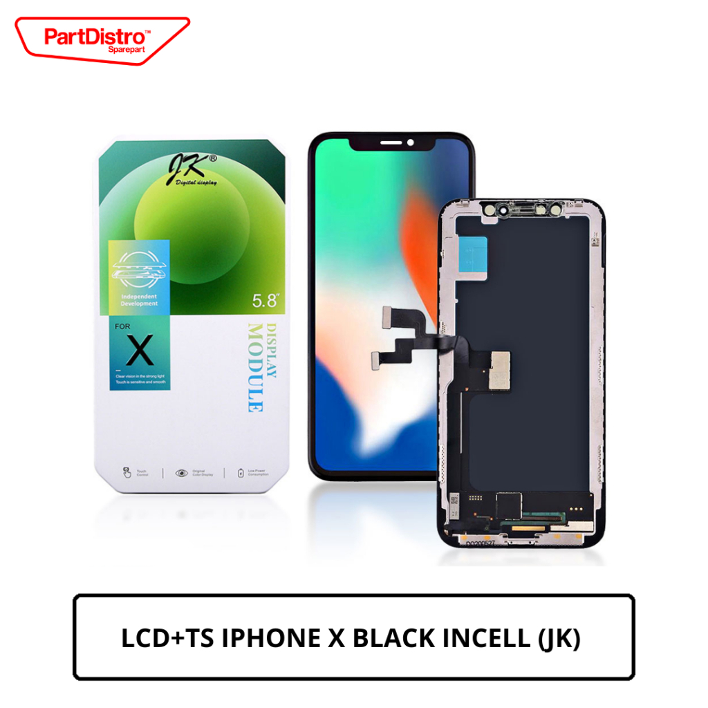 Jual LCD+TS IP X BLACK INCELL (JK) | Shopee Indonesia