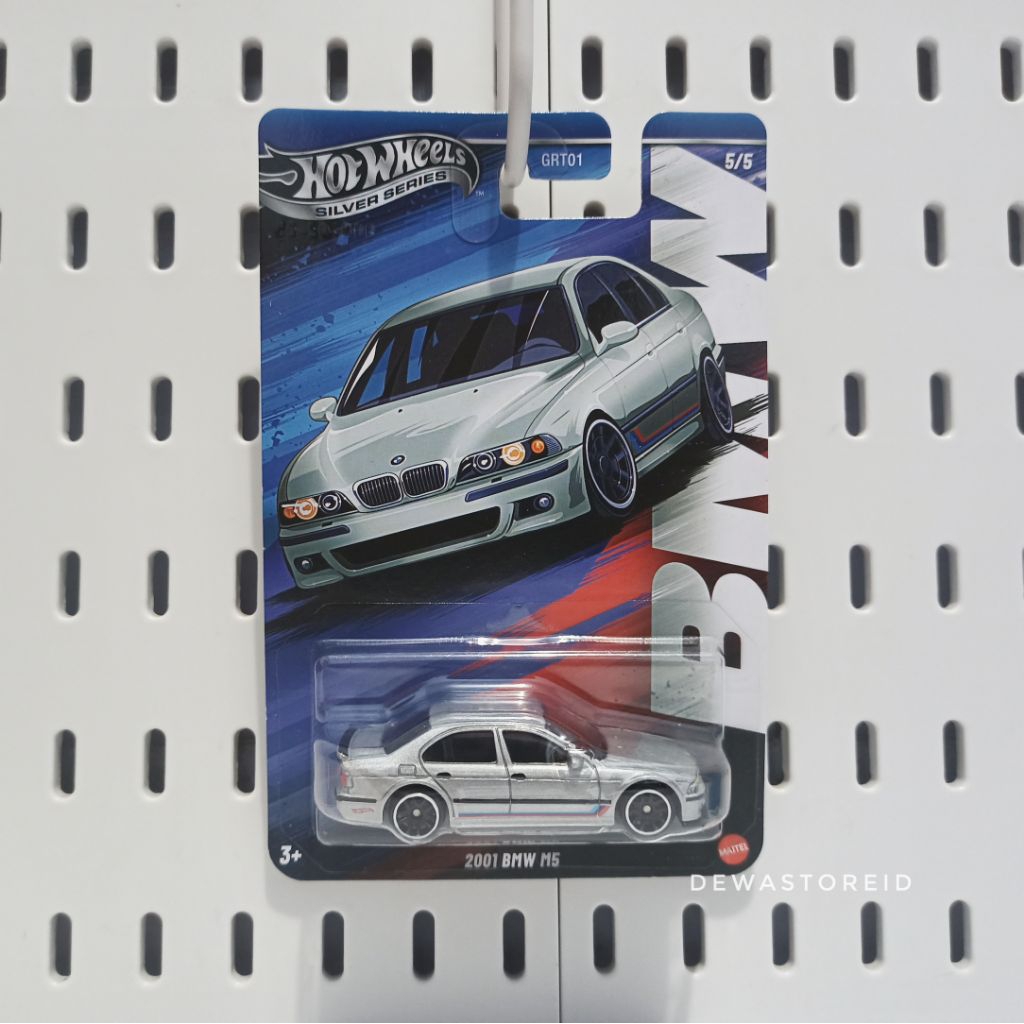 Jual Hot Wheels BMW M5 Hot Item 2025 Hotwheels New Silver Series ...