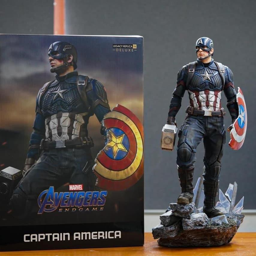 Jual Iron Studio Captain America deluxe 1/4 | Shopee Indonesia