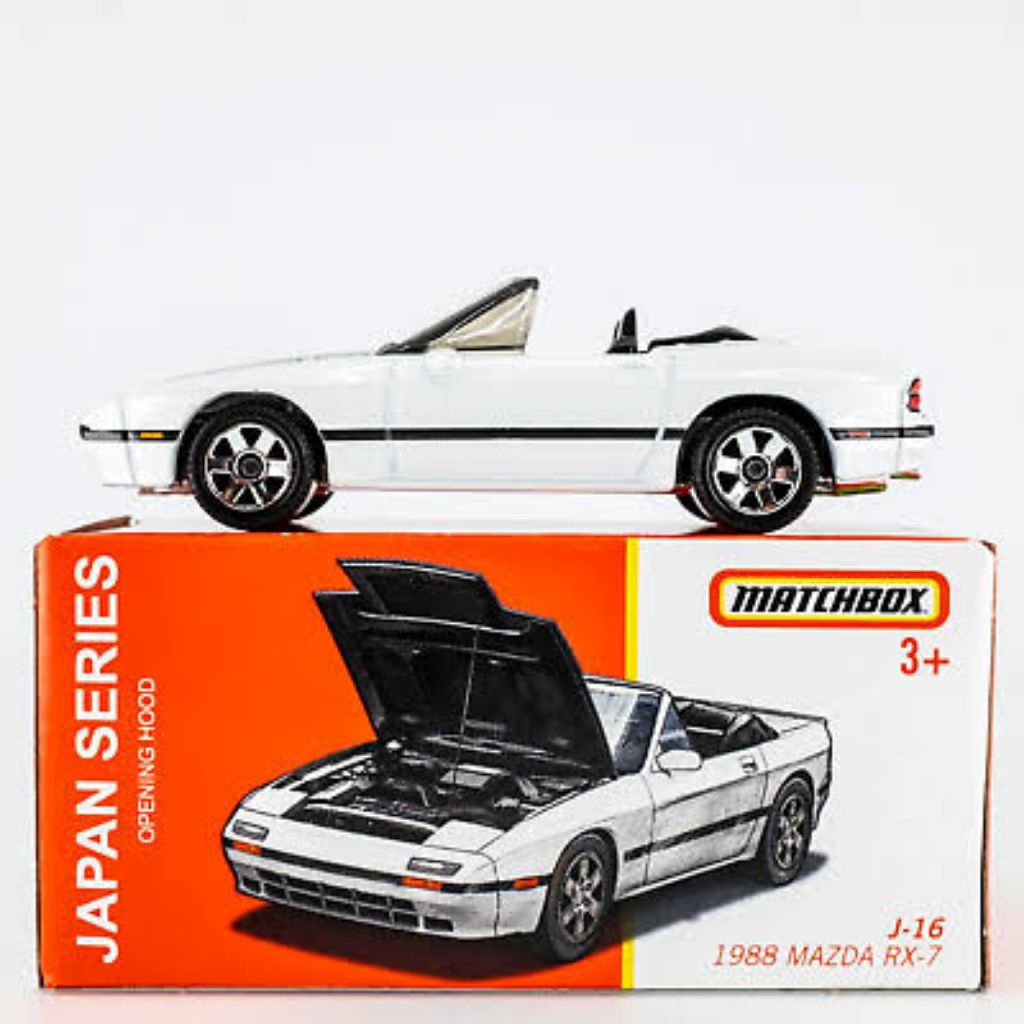 Jual Matchbox - Mazda RX7 FC 1988 Putih White Japan Series Box | Shopee ...