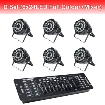 Kaiy 3W 54 Lampu Panggung Led Par Full Colour Moving Bead Beam Light Disco Par Light Led Mini