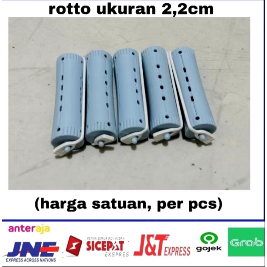 Jual Rotto roll keriting rambut ukuran 2,2cm/alat keriting rambut rotto ...