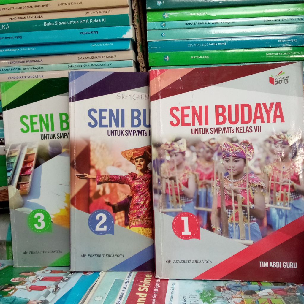 Jual Buku Bekas Seni Budaya. SMP Mts Kelas 7, 8, 9 Kurikulum 2013 Edisi ...
