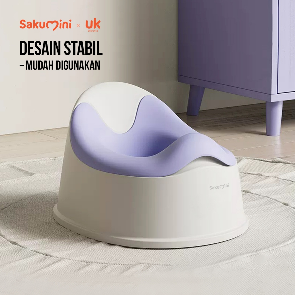 Jual Sakumini Simple Potty Training Portable Closet Duduk Anak Pispot ...