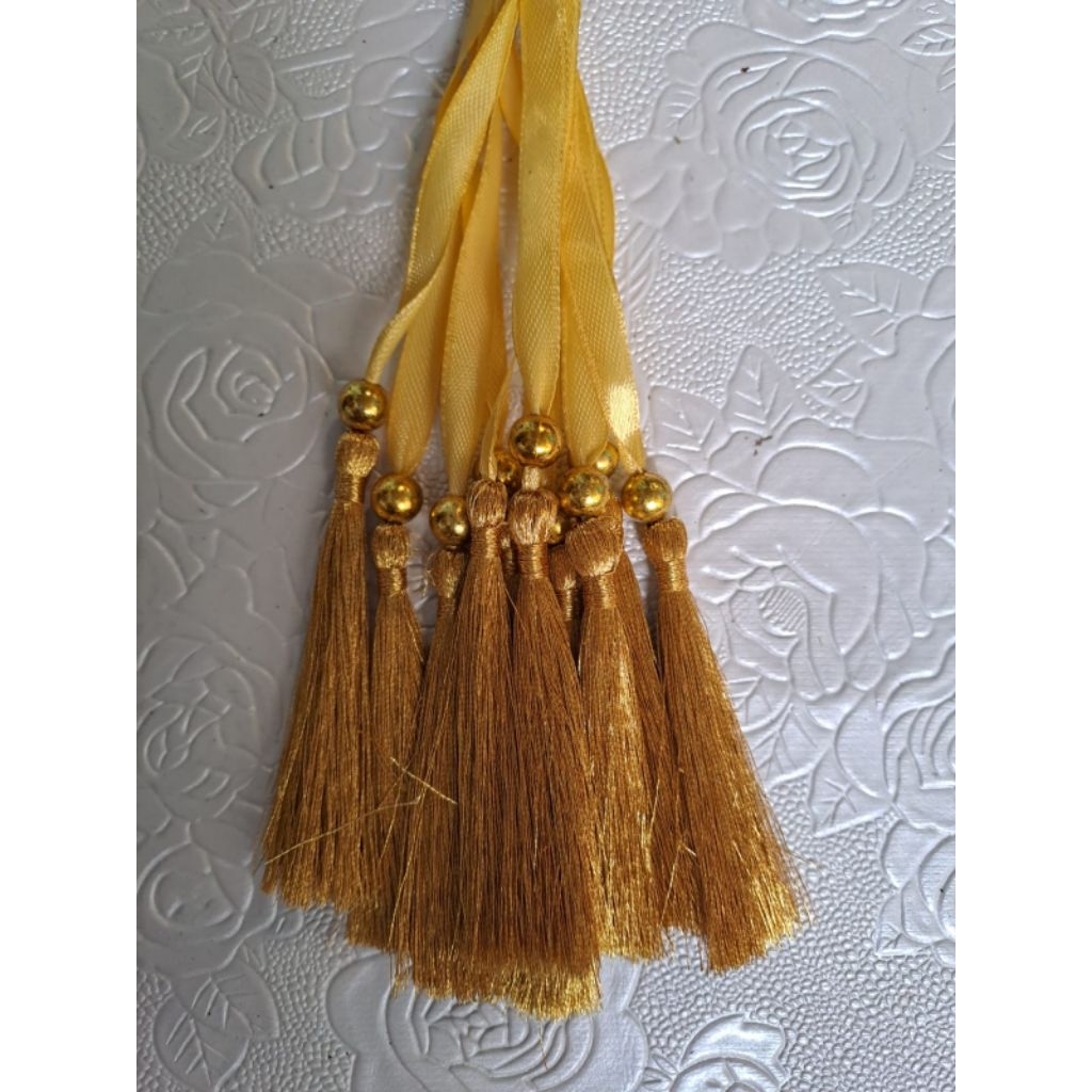 Jual rumbai yasin gol / tali Yasin warna gol | Shopee Indonesia