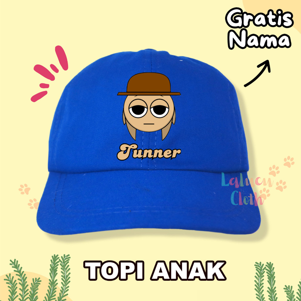 Jual TOPI BASEBALL ANAK SPRUNKI INCREDIBOX TUNNER / TOPI ANAK SPRUNKI ...
