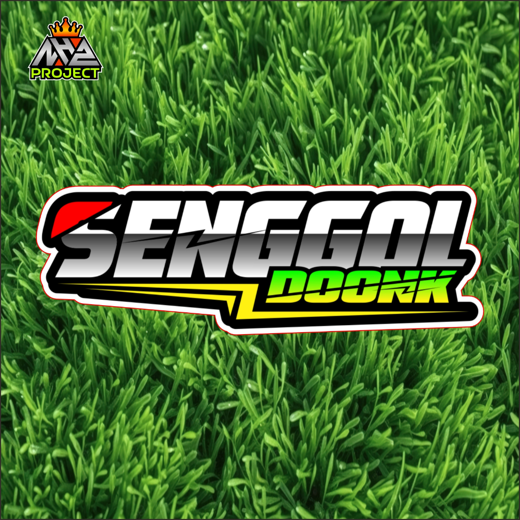 Jual STIKER SENGGOL DOONK STIKER KATA KATA | Shopee Indonesia