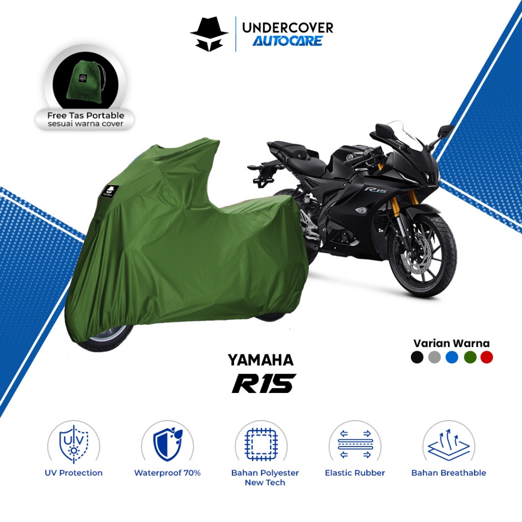 Jual Undercover Autocare - Cover Motor Yamaha R15 Reguler | Shopee ...