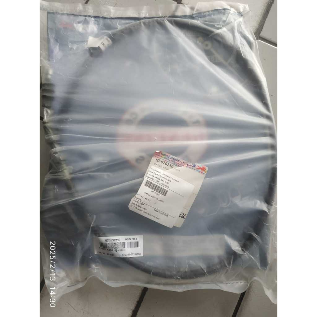 Jual KABEL KOPLING/CABLE ASSY CLUTCH TVS RONIN KODE NF070210 | Shopee ...