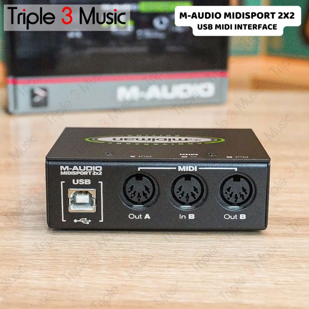 Jual M-Audio Avid USB Midisport 2X2 Midi Interface MIDIMAN | Shopee ...