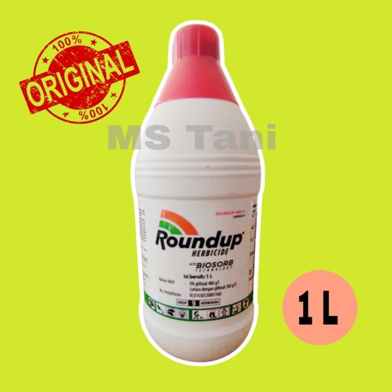 Jual Roundup 1L 486sl obat pembasmi rumput | Shopee Indonesia