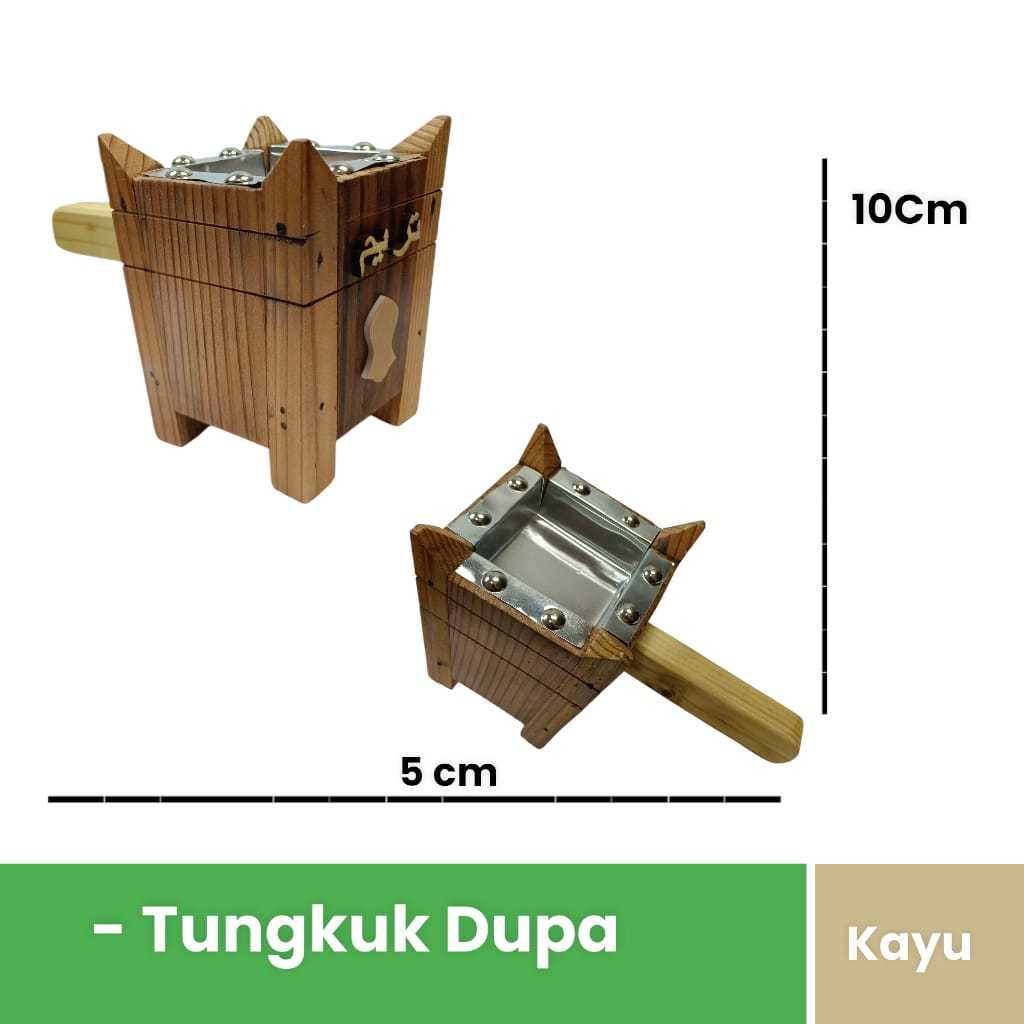Jual MABKHARA KAYU TARIM TEROMPAH Ukuran Mini TEMPAT PEMBAKAR BUHUR ...