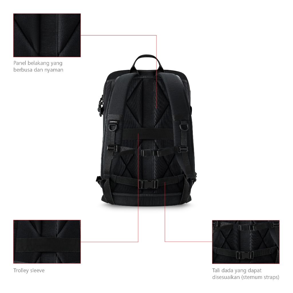 bodypack vintech 1.0 laptop backpack VintPack-TA1 profile 20L EDC daypack paired with a custom Bodypack Neos Vintech 1.0 Laptop