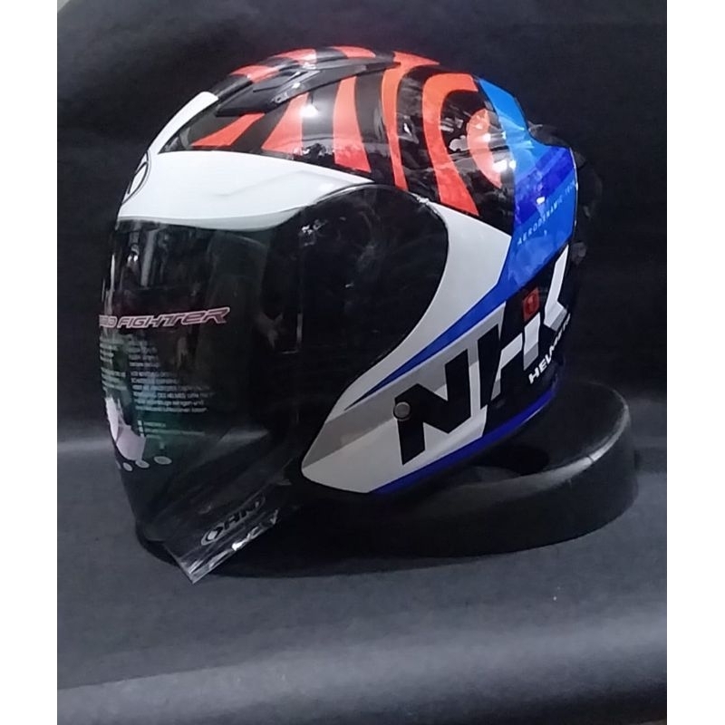 Jual HELM R1 ELITE MOTIF-HELM NHK HALF FACE | Shopee Indonesia