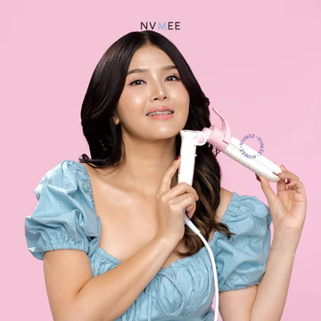 YUKI Manado • NVMEE TAURUS 2.0 Catokan Keriting Otomatis Taurus Hair Styler Timer Tinggal 1x