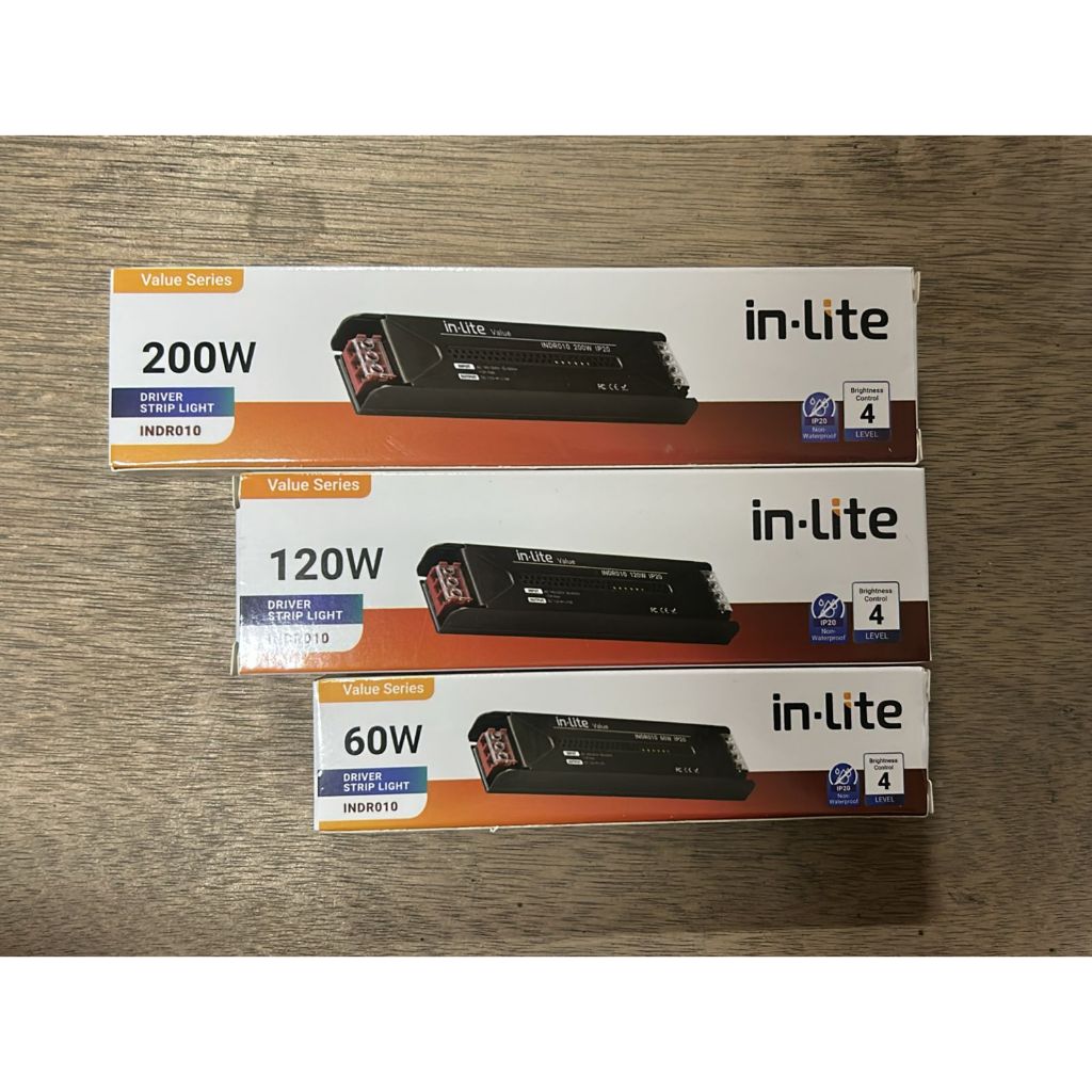 Jual In-Lite Trafo Power Suply DC 12V 60w, 120w, 200w | Shopee Indonesia