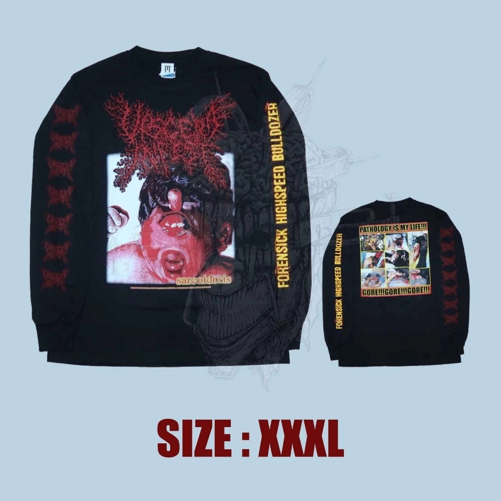 Jual LONG SLEEVE - VISCERA INFEST - Sarcodiosis | Shopee Indonesia