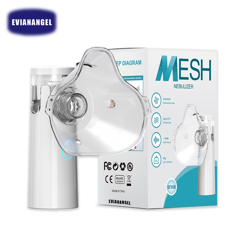 Jual EVIANANGEL Nebulizer Portable Mesh Alat Uap Bantu Pernafasan Asma ...