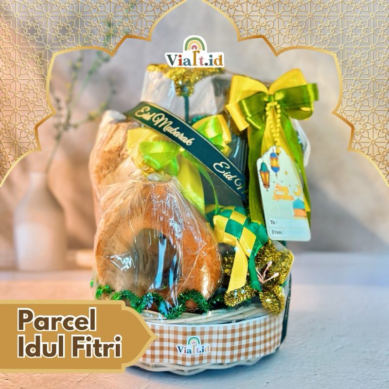 Parcel Idul fitri parcel vas bunga parcel Lebaran Gift Lebaran