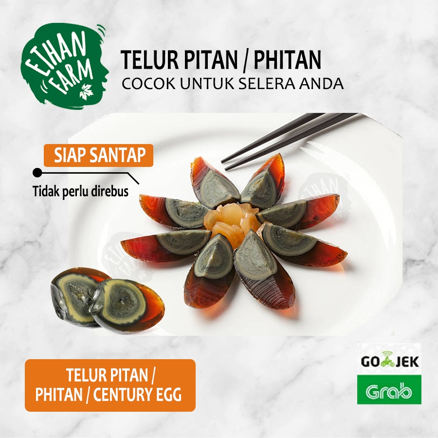 Jual Telur Phitan (Pitan / Bitan / Century Egg) | Shopee Indonesia