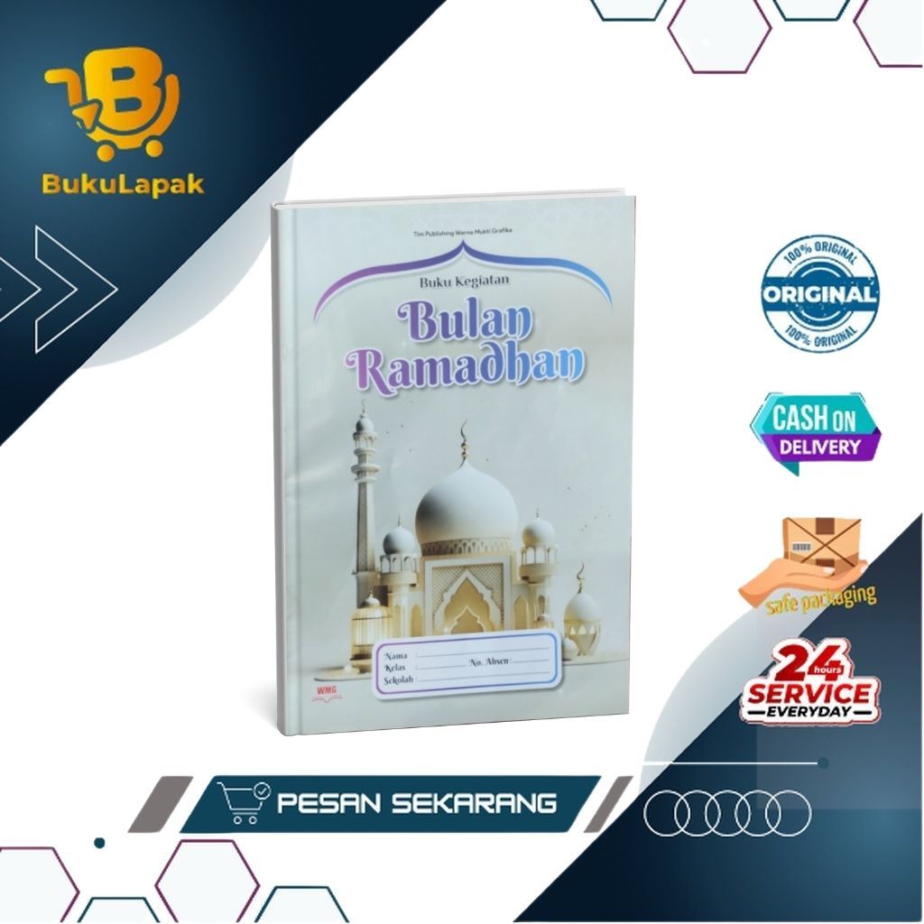 Jual Buku Kegiatan Ramadhan Siswa Buku Aktivitas Ramadhan Buku