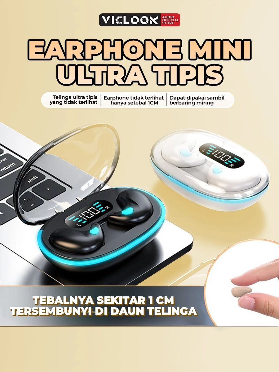 VICLOOK True Wireless Headphones X55