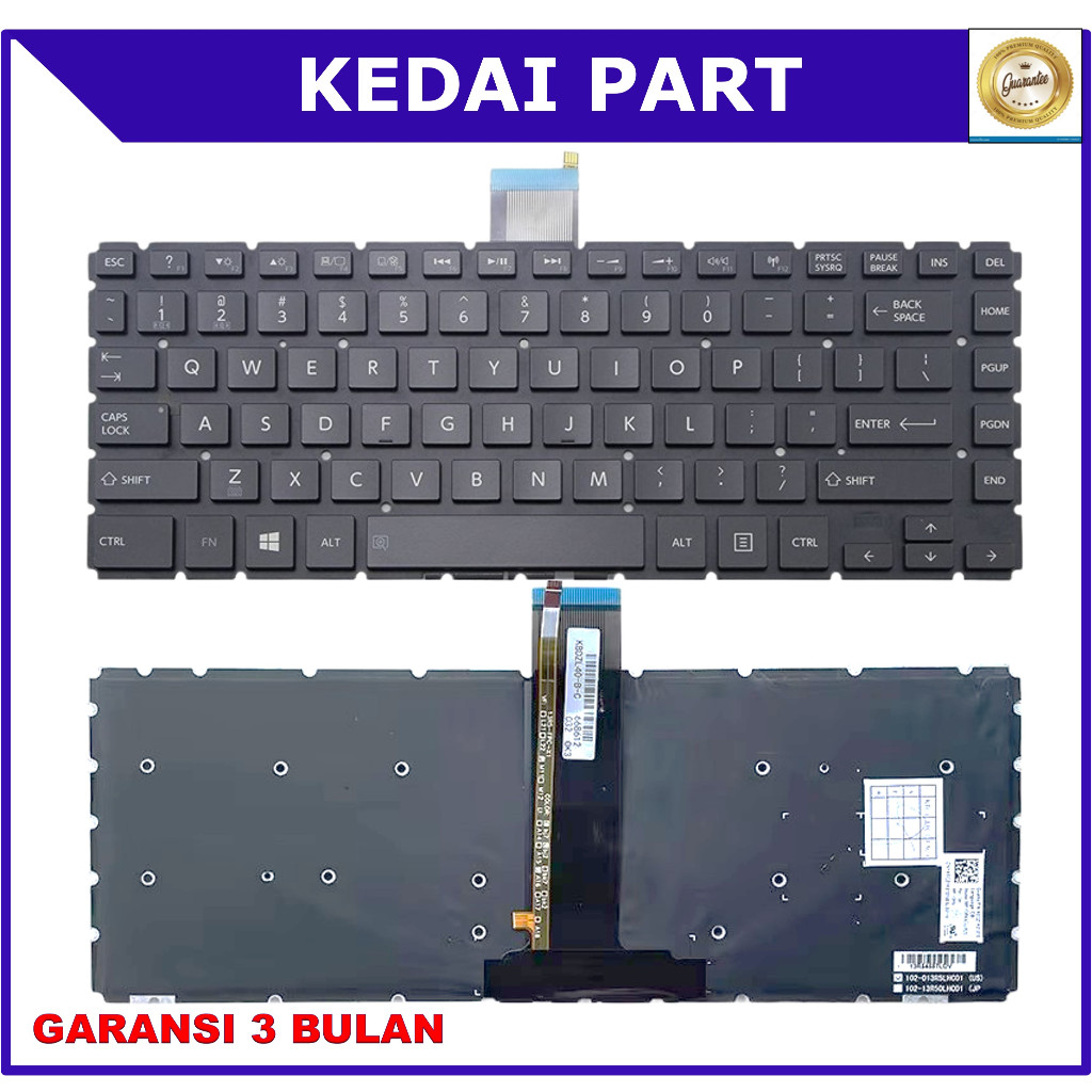 Jual Keyboard Toshiba E45 E45-B E45D-B E45T E45T-A E45T-B E45W E40-B ...