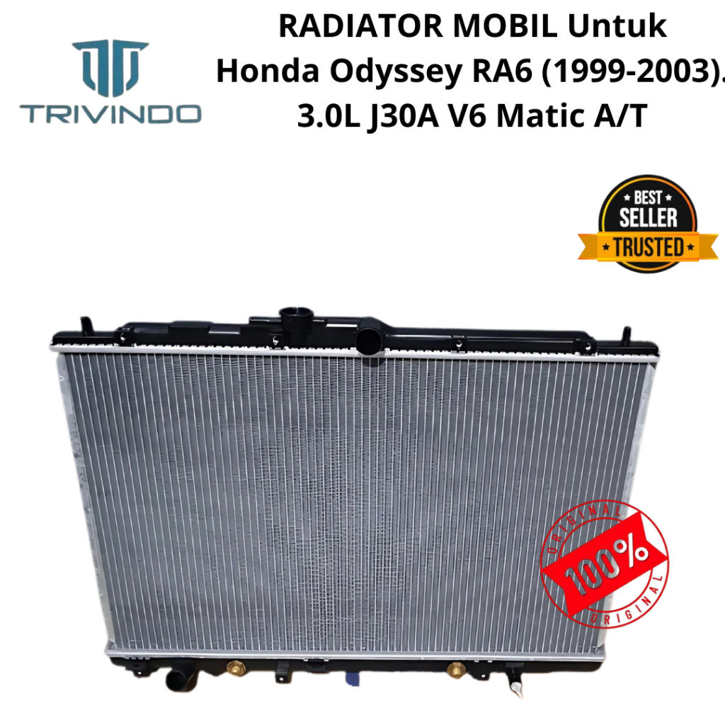 Jual Radiator Trivindo Original --Honda Odyssey RA6 3.0L Matic A/T ...