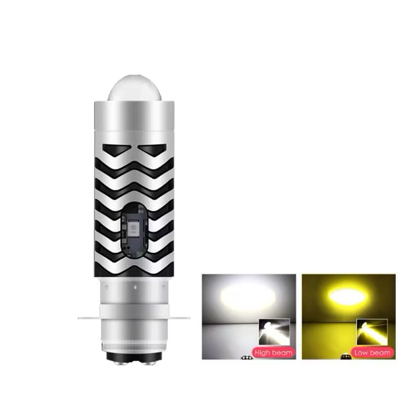 LAMPU LED H6 LASER HI LO LAMPU UTAMA MOTOR LED LASER H6 BERKUALITAS DAN SUPER TERANG H6 LASER 2 COLOUR BEAT VARIO MIO SUPRA REVO FINO XEON MIO GT MIO SOUL DLL